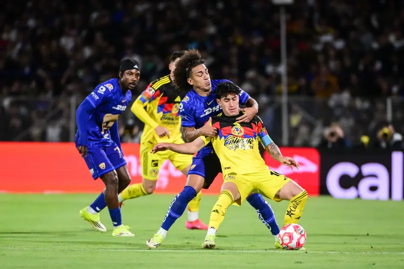 Jugadores de América contra Pumas en el Clausura 2026 de la Liga Mx | IMAGO 7