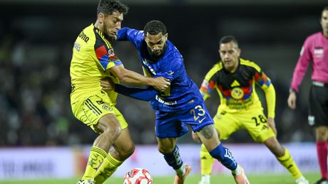 Jugadores de América contra Pumas en el Clausura 2026 de la Liga Mx | IMAGO 7