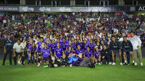 Jugadoras de Mazatlán en su último partido en El Encanto en el Clausura 2026 de la Liga MX Femenil | IMAGO 7