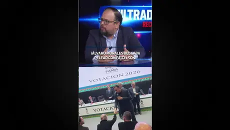 ¡Álvaro Morales buscaba pelear con Faitelson!