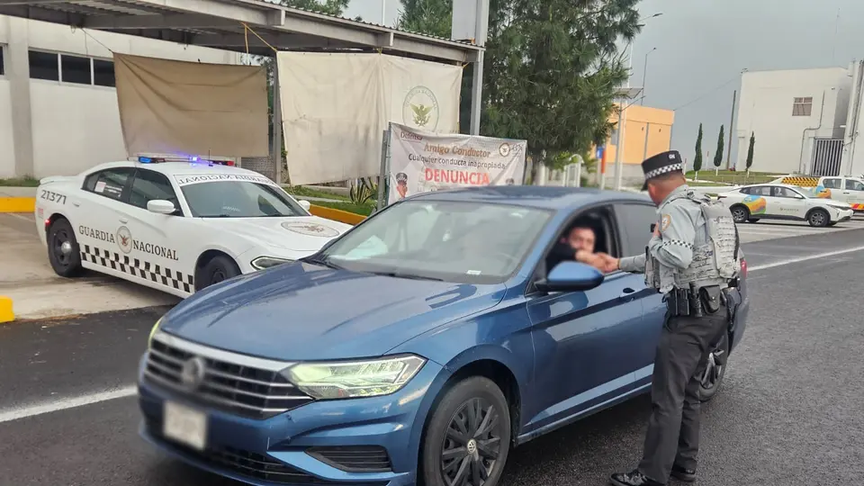 La Guardia Nacional sancionaría a peatones que no respeten indicaciones de tránsito / FB: @GUARDIA.NACIONAL.MX