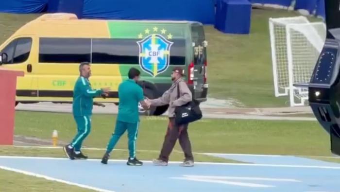 Neymar llegó en helicóptero a la concentración de Brasil | CAPTURA DE PANTALLA