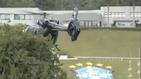 Neymar llegó en helicóptero a la concentración de Brasil | CAPTURA DE PANTALLA