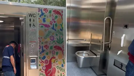 Mundial CDMX 2026: Así serán los baños públicos que instalarán en calles principales VIDEO