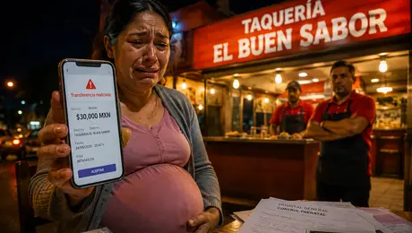Mujer embarazada perdió 30 mil pesos tras transferencia equivocada a taquería