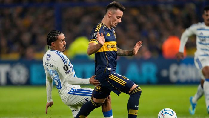 Boca Juniors contra Cruzeiro en la Copa Libertadores | AP