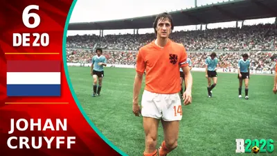 Leyendas mundialistas: Johan Cruyff, futbol total en su máxima expresión