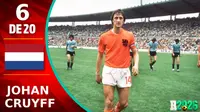 Leyendas mundialistas: Johan Cruyff, futbol total en su máxima expresión