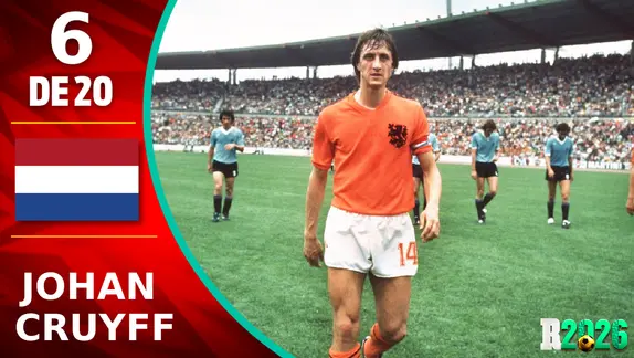 Leyendas mundialistas: Johan Cruyff, futbol total en su máxima expresión