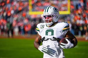 Josh Jacobs, corredor de los Packers | AP