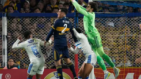 Boca Juniors contra Cruzeiro en la Copa Libertadores | AP