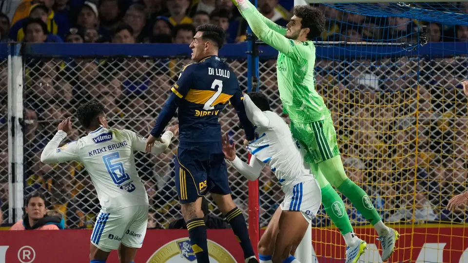 Boca Juniors contra Cruzeiro en la Copa Libertadores | AP