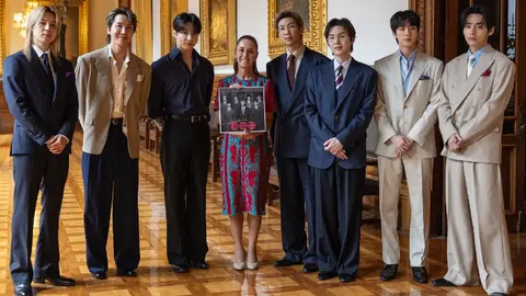 BTS en Palacio Nacional: fecha de estreno de su video sobre la visita con Claudia Sheinbaum