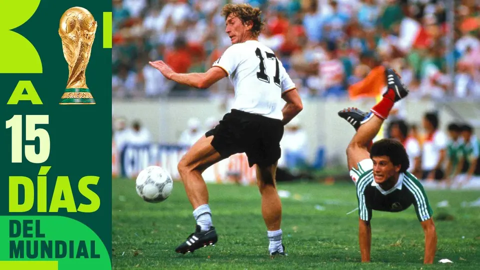A 15 días: El grito ahogado, el polémico gol anulado al 'Abuelo' Cruz, contra Alemania Federal en México 86