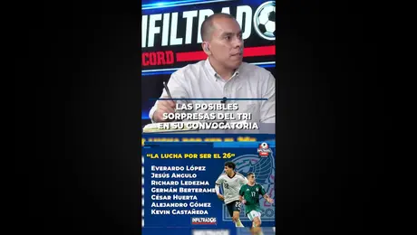 Las posibles sorpresas del Tri en su convocatoria