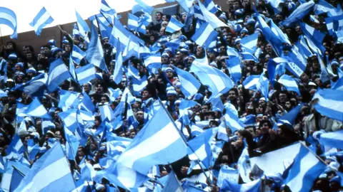 Afición de la Selección de Argentina en el Mundial 1978 | MEXSPORT