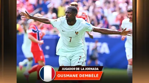 La Figura de la jornada: Ousmane Dembélé firma Hat-Trick con Francia