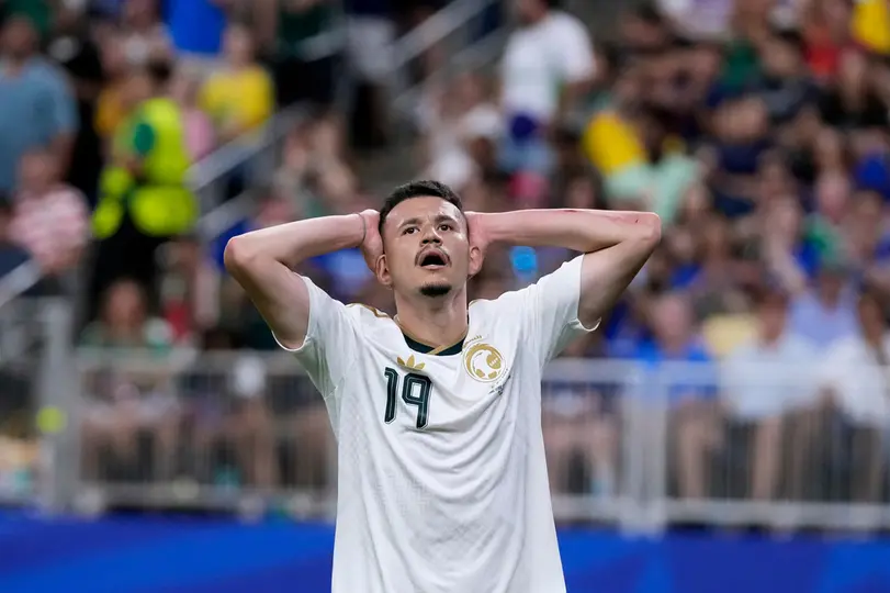 Abdullah Al-Hamdan, jugador de Arabia Saudita | AP