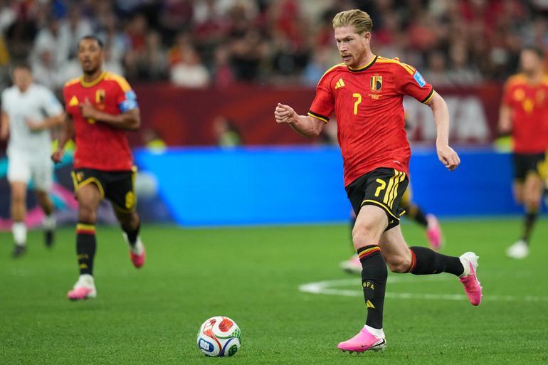 Kevin De Bruyne, jugador de Bélgica | AP