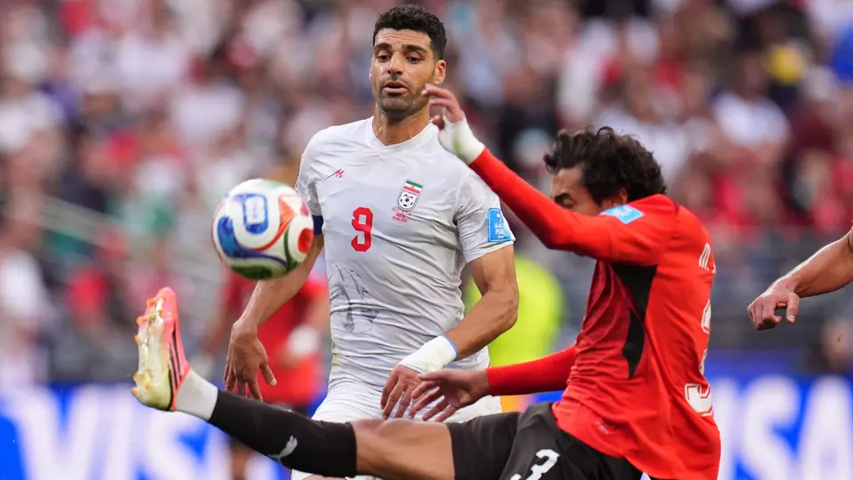 Mehdi Taremi en el duelo ante Egipto | AP