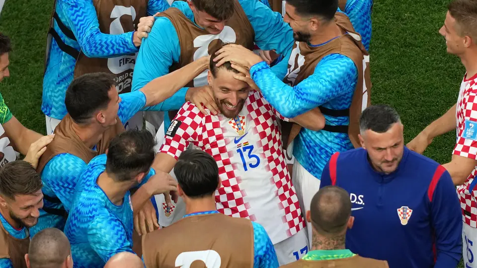 Nikola Vlašić, jugador de Croacia | AP