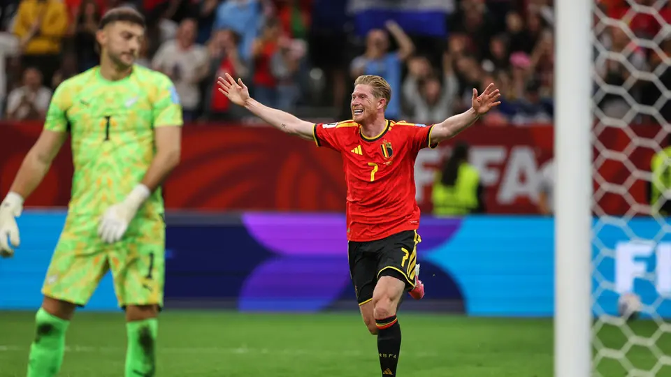 Kevin De Bruyne, jugador de Bélgica | AP
