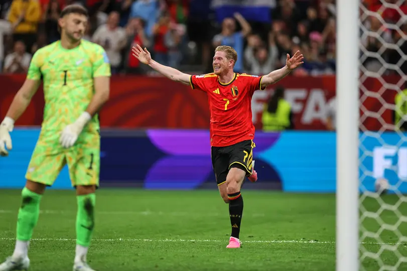 Kevin De Bruyne, jugador de Bélgica | AP