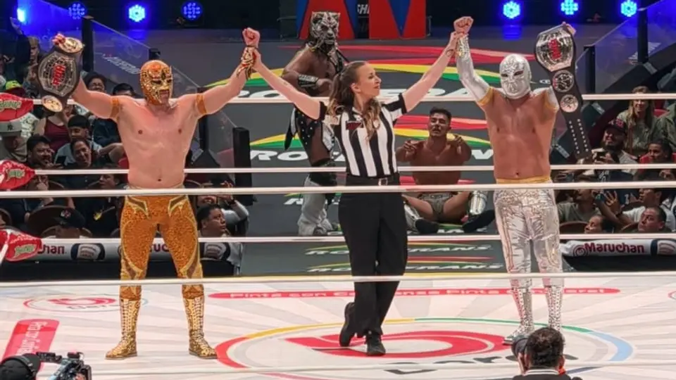 ¡Histórico! Místico y Máscara Dorada conquistan los Campeonatos Mundiales de Parejas ROH