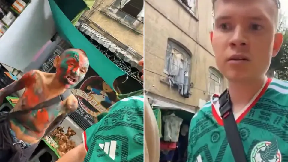 VIDEO: Streamer alemán vive momento de tensión en CDMX tras ser perseguido por hombre con cuchillo