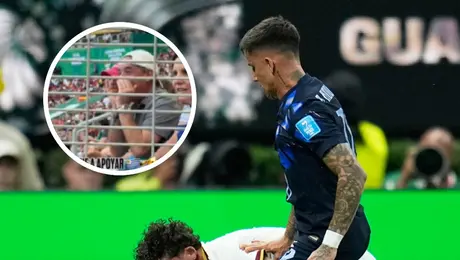 Emilio Azcárraga estuvo presente en el Uruguay vs España para apoyar a Brian Rodríguez
