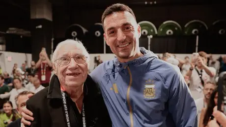 El abrazo de Scaloni y Macaya que conmovió al Mundial 2026