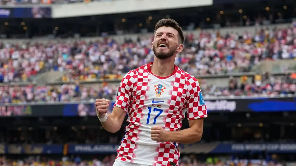 Petar Sucic, jugador de Cróacia | AP