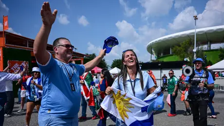 Afición uruguaya asegura que México supera a Estados Unidos en experiencia mundialista: “Acá se respira futbol”
