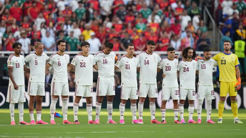 España antes de enfrentar a Uruguay en el Mundial | AP