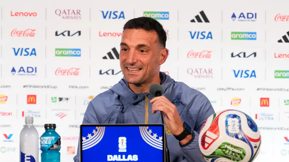 Lionel Scaloni, entrenador de Argentina | AP