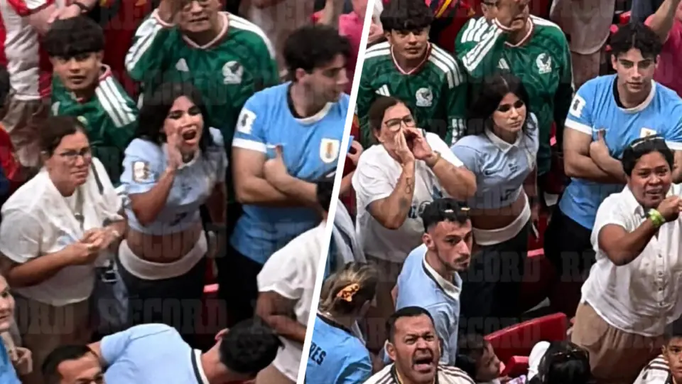 ¡Tensión! Alana en medio de bronca tras la eliminación de Uruguay ante España