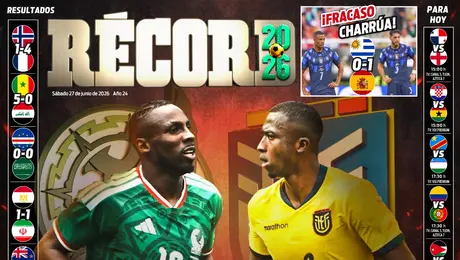 Portada RÉCORD 27 de junio de 2026