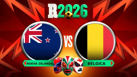 Nueva Zelanda vs Bélgica EN VIVO Mundial 2026 Fase de Grupos | 1-4 ¡Gol de Lukaku!