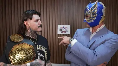 El Grande Americano lanza una advertencia a Dominik Mysterio: “El que es gallo, donde quiera canta”