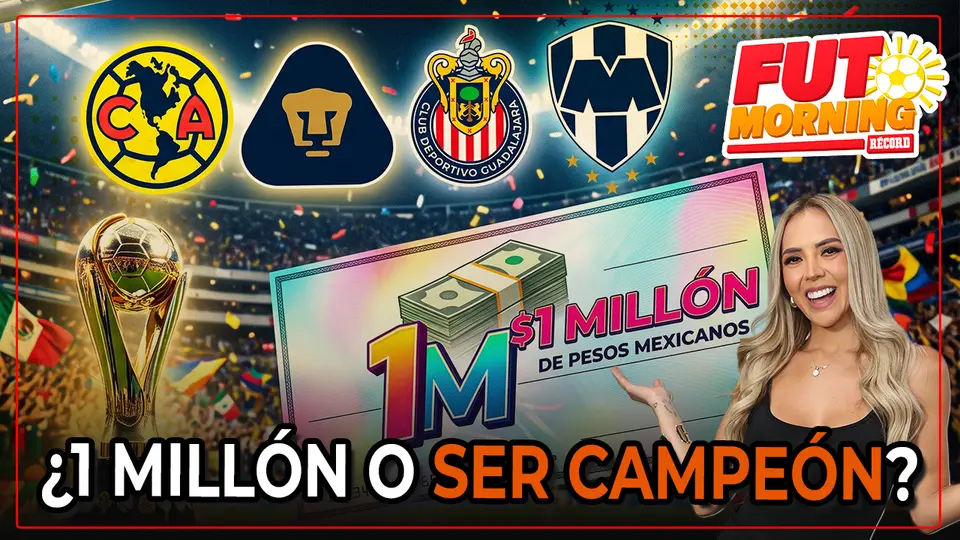 ¿Qué prefieres: que tu equipo sea Campeón o ganar un millón de pesos?