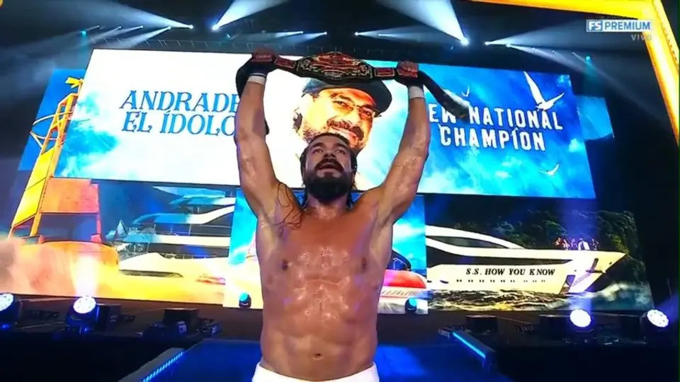 Andrade el Ídolo nuevo campeón Nacional | AEW