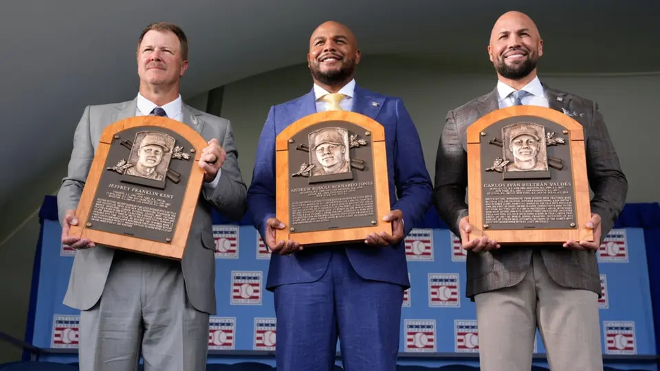 Carlos Beltrán, Andruw Jones y Jeff Kent ya son inmortales del beisbol