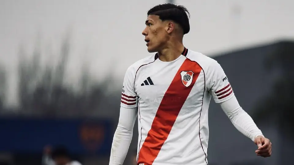 Brian Gutiérrez, jugador de River | CAPTURA DE PANTALLA