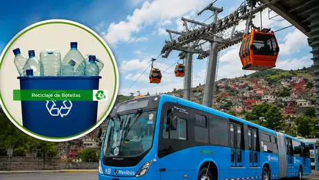 ¡Reciclar podría pagar tu pasaje! Se proponen viajes gratis en Mexibús y Mexicable