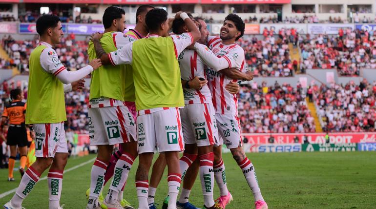 Gol de Necaxa ante Monterrey | IMAGO7