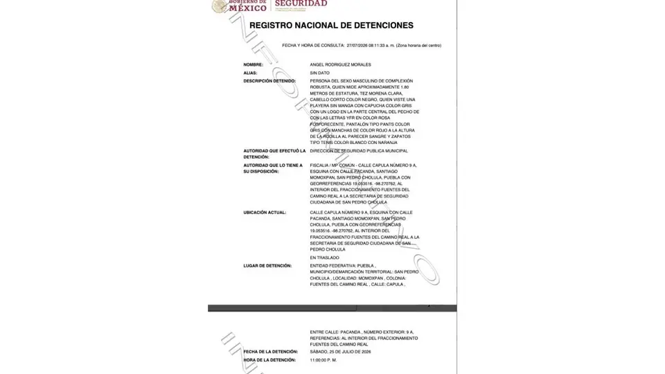 La Fiscalía General del Estado de Puebla investiga el doble homicidio ocurrido en un domicilio de Santiago Momoxpan, donde un adolescente de 13 años sobrevivió al ataque./ Fiscalía