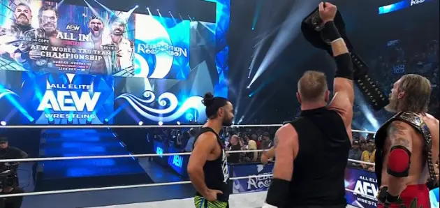 Adam Copeland y Christian Cage vs. The Young Bucks en ALL IN | AEW