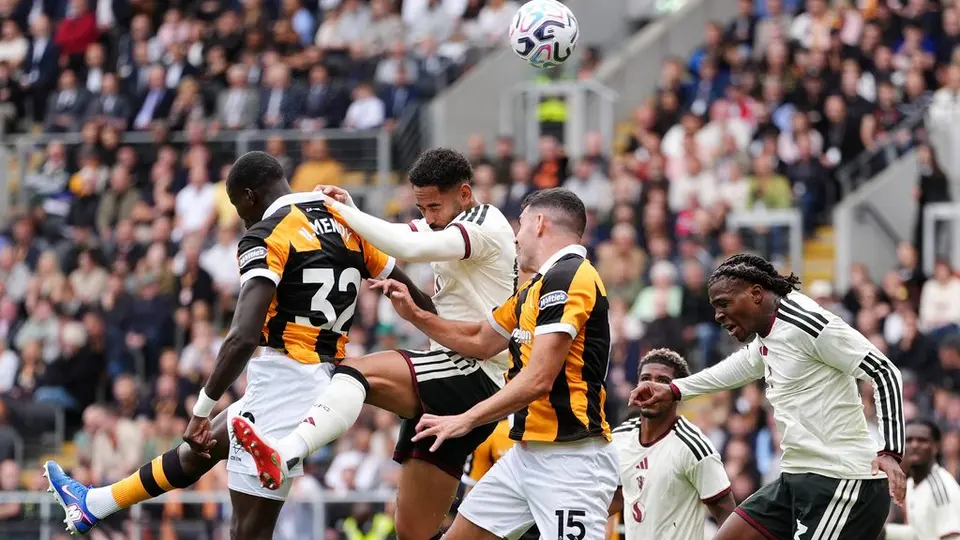 Partido de Manchester United contra Hull City en la Premier League | AP