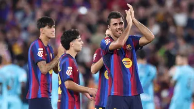 Rodri reacciona tras su debut con Barcelona