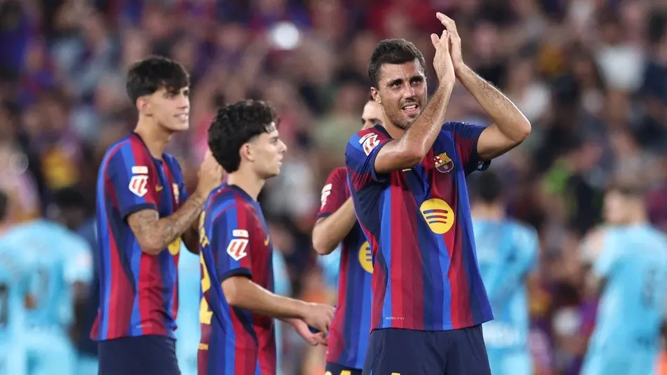 Rodri reacciona tras su debut con Barcelona